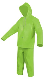 [ECO-1121HV2XG] JUEGO IMPERMEABLE ECOFRIENDLY HIGH VISIBILITY VERDE, T-2XG.