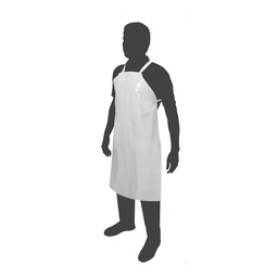 [DD-1150] MANDIL BLANCO DE CHAROL CALIBRE 16 DE 0.60 X 0.90MTS.