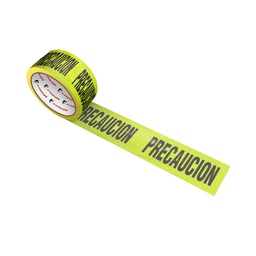 [SR-1192] CINTA AMARILLA LEYENDA  PRECAUCION