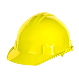 [ECO-2002AMK] CASCO TIPO CACHUCHA DIELECTRICO ECOFRIENDLY AMARILLO SUSPENSION 4 PUNTOS TEXTIL, TIPO 1 CLAS E.