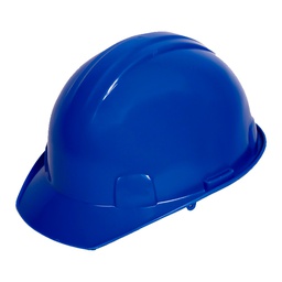 [ECO-2004AZK] CASCO TIPO CACHUCHA DIELECTRICO ECOFRIENDLY AZUL SUSPENSION 6 PUNTOS PLASTICA, TIPO 1 CLAS E.