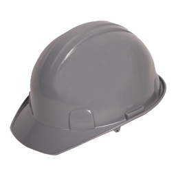 [ECO-2004GK] CASCO TIPO CACHUCHA DIELECTRICO ECOFRIENDLY GRIS SUSPENSION 6 PUNTOS PLASTICA, TIPO 1 CLAS E.