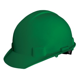 [ECO-2017VK] CASCO MATRACA ECOFRIENDLY TIPO 1, CLASE E, SUSP. PLASTICA/TEXTIL 6 PUNTOS VERDE