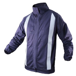 [JYR-CA3AZCRXG] CAMISOLA A, C/REFLEJANTE 300 GMS, 9 CAL, AZUL SOLDADURA, MANTENIMIENTO, ARCO ELEC. TALLA: XG