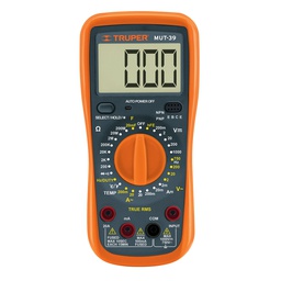 [10402] Multimetro digital profesional con RMS verdadero, Truper