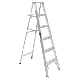 [10450] Escalera de tijera 100% aluminio tipo ll 5 peldaños, Truper