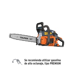 [102735] Motosierra 38 cc a gasolina con barra de 14', Truper