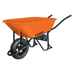 [11249] Carretilla 8 ft3 Neumatica, bastidor tubular, Truper