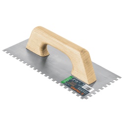 [11525] Llana 11' dentado cuadrado 1/4', tipo español, mango madera