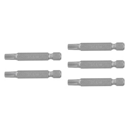 [12261] Estuche con 5 puntas torx T30 largo 2', Truper Expert