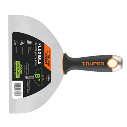 [12876] Espatula flexible 8' acero inox. mango Comfort Grip, Expert