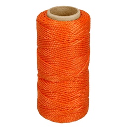 [14051] Carrete con 65 m de hilo para albañil naranja, Truper