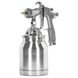 [14084] Pistola p/pintar succion HVLP vaso aluminio, 1.4 mm, Truper