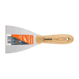 [14449] Espatula flexible 3' con mango de madera, Truper