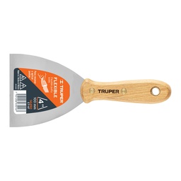 [14450] Espatula flexible 4' con mango de madera, Truper