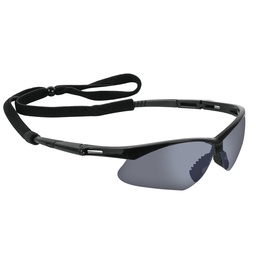 [15182] Lentes seguridad espejo plata c/cordon ajustable, Sport
