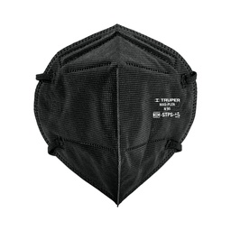 [102327] Respirador plegable N95 negro para polvos y particulas