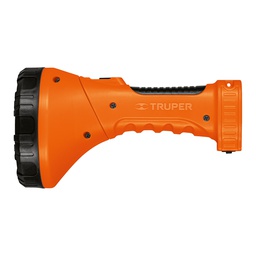 [16005] Linterna plastica 1 LED 150 lm recargable, Truper