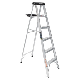 [16743] Escalera de tijera tipo III 5 escalones y bandeja, Truper