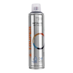 [19053] Pintura en aerosol, cromo metalico, bote esbelto, 400 ml
