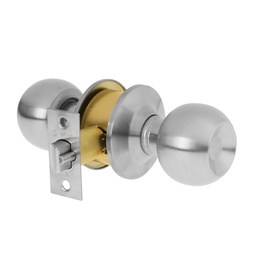 [23562] Cerradura tipo esfera, cilindrico, entrada, cromo, Basic