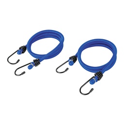 [25093] Bolsa con 2 tensores elasticos azules de 90 cm, Pretul