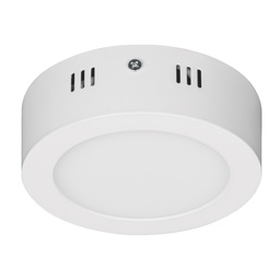 [46711] Luminario LED tipo plafon 6 W, redondo, luz de dia, blanco