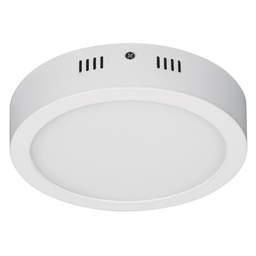 [46713] Luminario LED tipo plafon 12 W, redondo, luz de dia, blanco