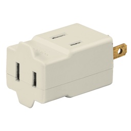 [46808] Multicontacto triple, tipo cubo, Volteck