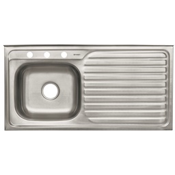 [47028] Tarja de sobreponer 100x50cm tina izquierda, Foset Basic