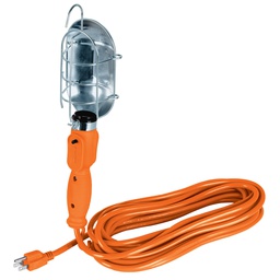 [47259] Lampara de taller con canastilla metalica 7.5 m, Volteck