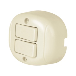 [47355] Interruptor de sobreponer duplex, Volteck