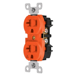 [48022] Contacto duplex, tierra aislada, 20 A, linea standard