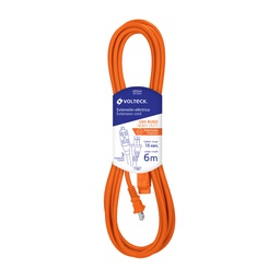 [48044] Extension electrica de uso rudo 6 m 2x16 AWG, Volteck