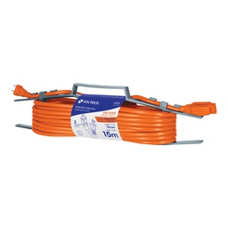[48048] Extension electrica de uso rudo 15 m 2x16 AWG, Volteck