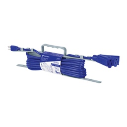 [48063] Extension triple uso rudo 8 m tipo abanico 3x16 AWG, Volteck