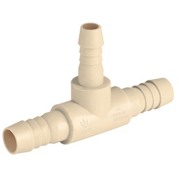 [48572] Tee reducida insercion central 3/4' x 1/2' de polipropileno