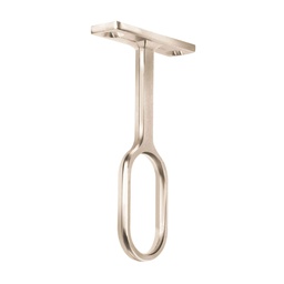 [48979] Soporte central para tubo ovalado de closet, Hermex