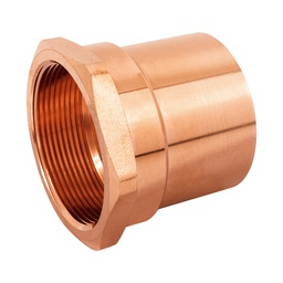 [48900] Conector de cobre, rosca interior 2', Foset