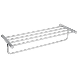 [49679] Repisa de laton portatoalla en acabado cromo, Foset Element
