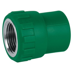 [49885] Adaptador PPR 1/2' hembra con inserto metalico, Foset