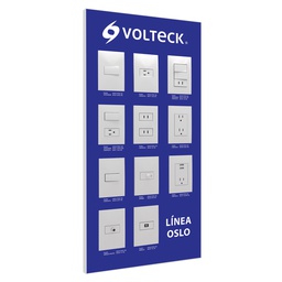 [51588] Exhibidor de linea Oslo, Volteck