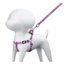 [44294] Correa con pechera para perro, 1 cm ancho, Fiero