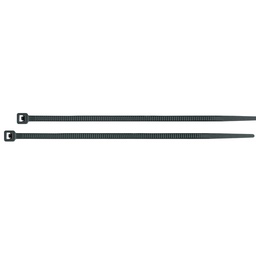 [44331] Bolsa con 25 cinchos plasticos 50 lb, 500x4.5 mm, negros