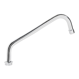 [44481] Cuello estandar para mezcladora de fregadero, cromo, Aqua