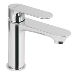 [45190] Monomando cromo cuello corto para lavabo, Foset Riviera