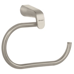 [45222] Toallero argolla de laton en acabado satin, Foset Riviera