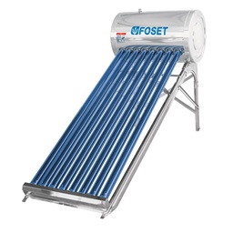 [45274] Calentador solar de agua, 8 tubos, 94L, 2 personas, Foset