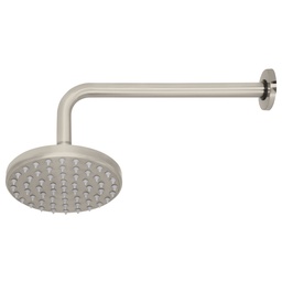 [45576] Regadera satin 6' plato redondo, con brazo, Foset Element