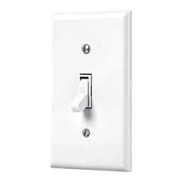 [45952] Placa armada interruptor sencillo, linea Standard, blanco